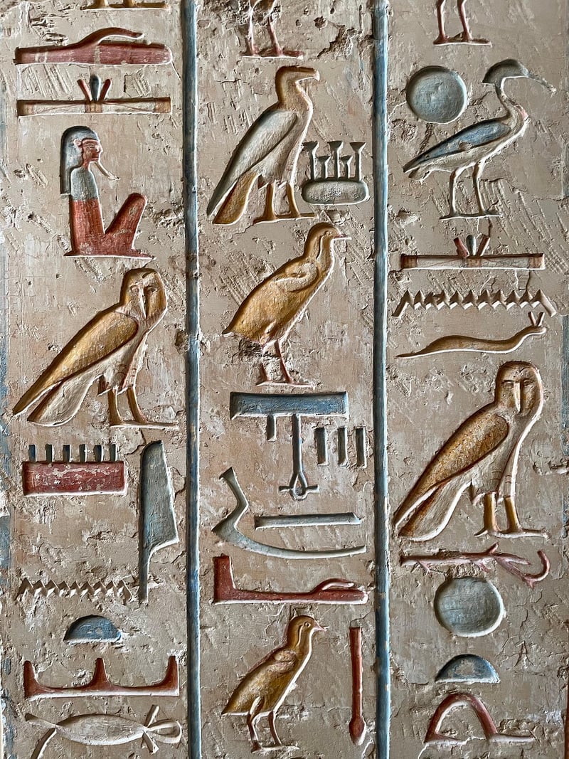 Cleopatra and Julius Caesar